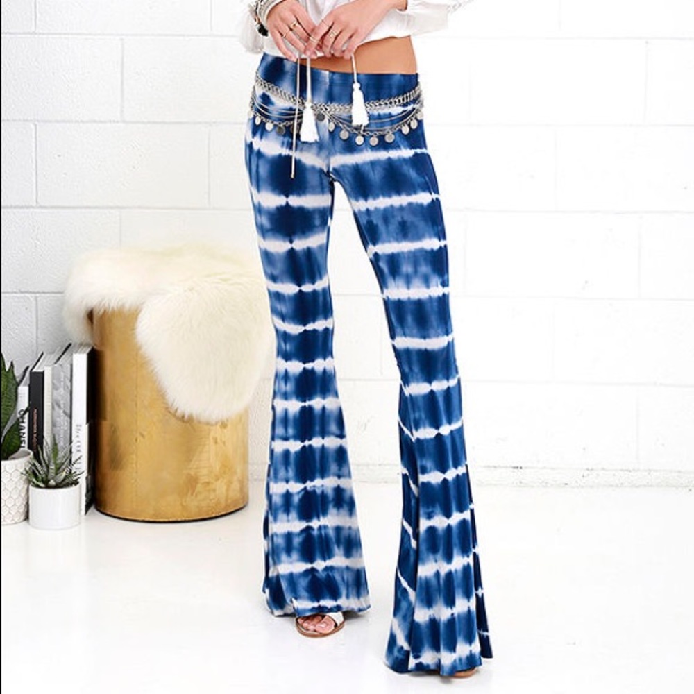 LuLu’s Tie Dye Bell Bottoms